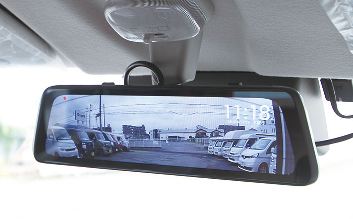ルームミラー型ドライブレコーダー