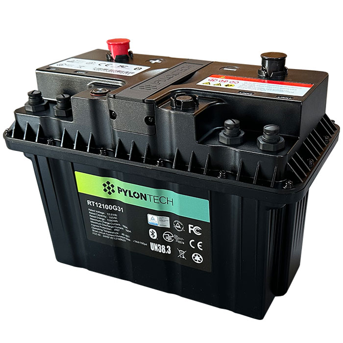 100Ahリン酸鉄リチウムイオンバッテリー PYLONTECH製