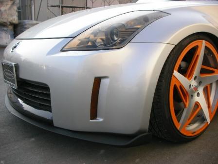 正規品 アウトレット Ｚ３３　フェアレディＺ後期型　アスレーシング製フロントリップ