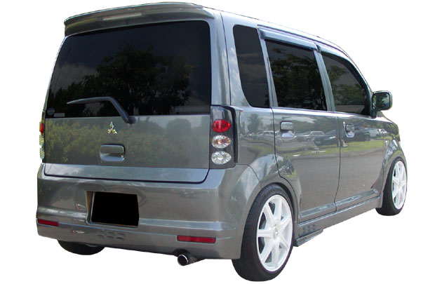 h81w ekスポーツ inspection ハーフエアロ 5点セット h81w ekスポーツ